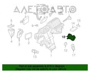 Печка 2 ряда в сборе Mercedes X164 GL W164 ML