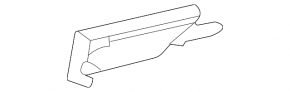 Capac culisant balama central spate dreapta Toyota Sienna 21-25 spate
