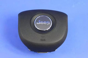 Подушка безопасности airbag в руль водительская Jeep Cherokee KL 14-18 дорест черн, царапина