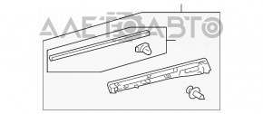 Накладка двери нижняя внутренняя задняя правая Lexus RX350 RX450h 10-15