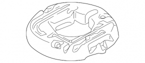 Пенопласт под инструмент Audi A4 B9 17