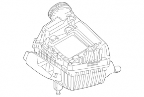 Корпус воздушного фильтра Mercedes A-class V177 19-22 M260