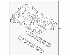 Головка блока цилиндров в сборе Ford Escape MK4 20-22 1.5T