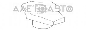 Крышка радиатора Lexus ES250 ES300h 19-26