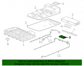 Battery Energy Control Module Chevrolet Bolt 17-