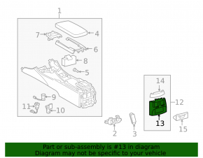 Воздуховоды задние с панелью Lexus IS250 IS300 IS350 06-13