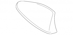 Корпус антенны плавник Lexus RX350 RX450h 20-22