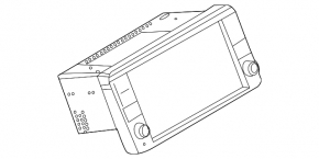 Головное устройство Mitsubishi Eclipse Cross 18-20