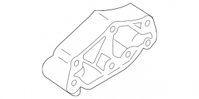 Подушка кпп задняя Ford Mustang mk6 15-22 3.7