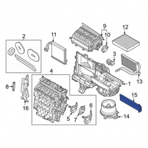 Radiator radiator Ford Mustang Mach-E 21-23