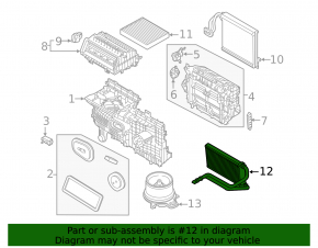 Radiator radiator Ford Mustang Mach-E 21-23