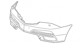 Bara față nefinisată Acura MDX 10-13