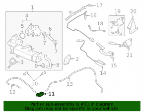 Соленоид вакуумный BMW X5 E70 07-13 3.0