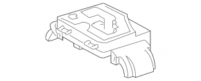Накладка на шифтер КПП Lexus GS300 GS350 GS430 GS450h 06-11 царапины, нет заглушки