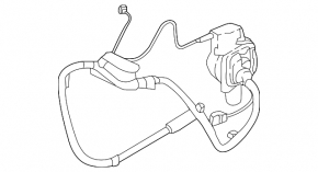 Зарядный порт BMW 3 F30 17-18 PHEV