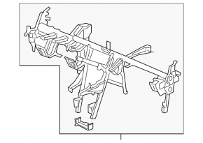 Tubul de subtorpilor pentru Honda CRV 17-22