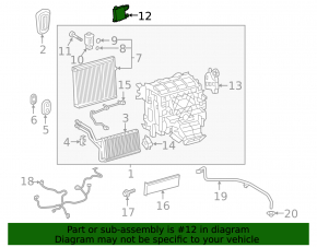 Amplifier assy, air conditioner Toyota Venza 21-22