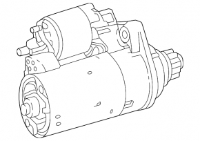 Стартер Mercedes GLA 14-20 2.0
