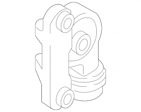 Кронштейн редуктора правый Mazda CX-7 06-12