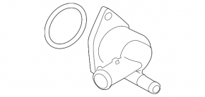Корпус термостата Toyota Prius 50 16-22