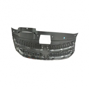 Решетка радиатора grill Dodge Journey 11-20 хром с эмблемой
