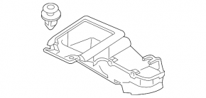 Воздухоприемник Honda Accord 13-17 3.5