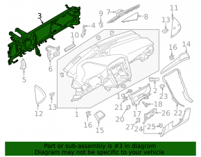 Труба подторпедная усиление Ford Fusion mk5 13-20 ржавая