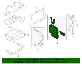 Satellite Radio Module Mazda 6 18-21 usa