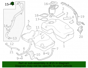 Capac rezervor combustibil Land Rover Range Rover Velar 18-26