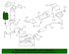 Защита коллектора Honda CRV 20-22 hybrid нижняя
