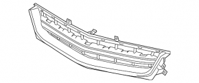 Нижняя решетка переднего бампера Chevrolet Impala 14-19