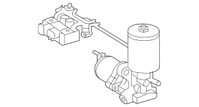 Тормозной усилитель brake booster Lexus RX450h 10-15