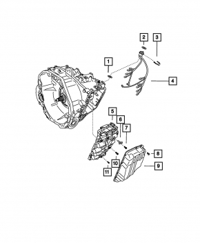 Поддон АКПП Jeep Compass 17-22 2.4 FWD