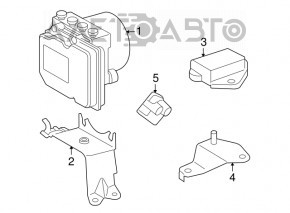 Yaw Rate Sensor Toyota Camry v50 12-12 usa
