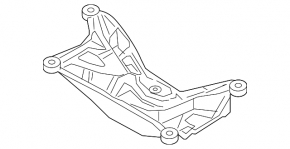 Кронштейн АКПП Audi A4 B9 17-25 2.0T