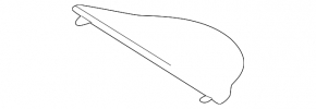 Крышка кармана багажника правая Lexus RX300 98-03 бежевая
