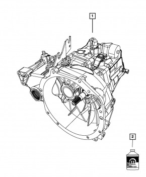Cutie de viteze manuală complet asamblată Jeep Compass 11-16 5 trepte FWD