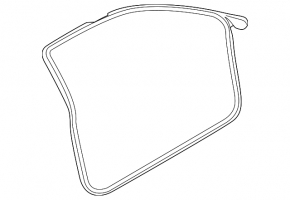 Уплотнитель дверного проема передний правый Audi A5 F5 17-24 5D