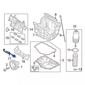 Клапан продувки паров топлива Ford Explorer 20-24 3.0T
