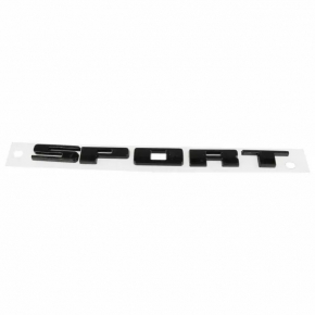 Эмблема надпись SPORT двери багажника Ford Bronco Sport 21-26 черная