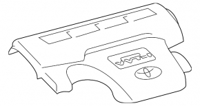 Накладка двигателя Toyota Rav4 13-18