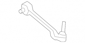 Braț de control inferior față stânga spate BMW 3 F30 12-18 RWD