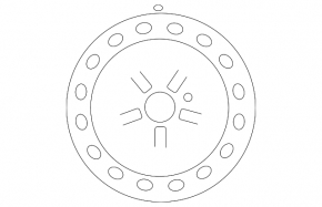 Roată de fier de 16 inch, 5x114.3 Toyota Camry v40
