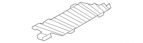 Сетка воздухоприемника печки Audi A6 C8 19-25