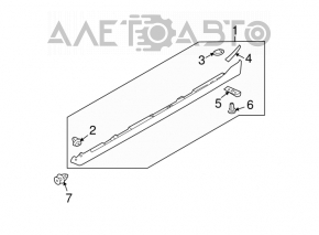 Порог левый Mazda3 MPS 09-13