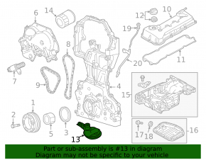 Маслоприемник Nissan Rogue 14-20 2.5