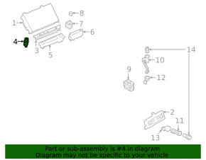Кнопка start/stop Audi A6 C8 19-21 хром