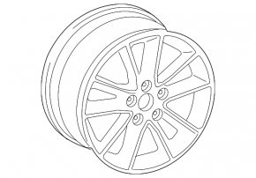Disc roata R18x8J ET46 Audi A3 22-24