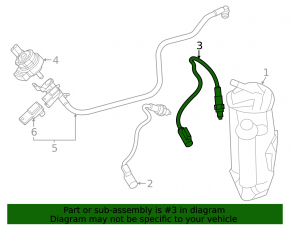 Лямбда-зонд второй Mercedes W167 GLE 450 20-23 3.0h