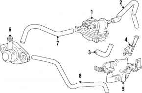 Supapa de purjare a vaporilor de combustibil Honda CRV 23- 1.5T